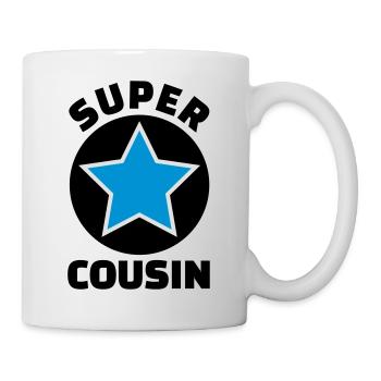 super cousin (v.5) - Mug blanc - blanc - Droite