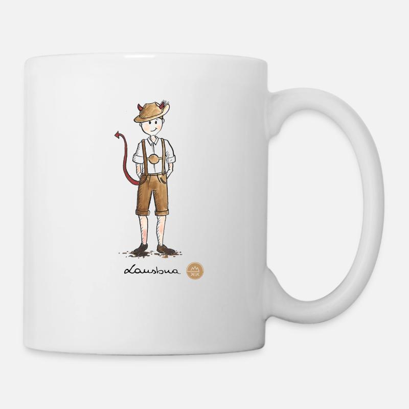Lausbua - Tasse - Weiß