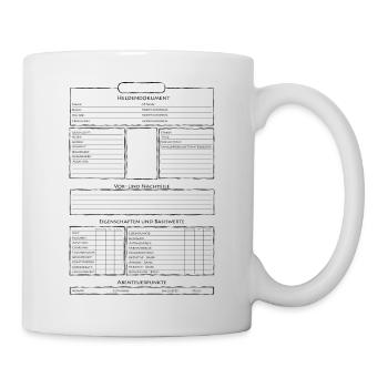 Heldendokuemt - Tasse - Weiß - Rechts