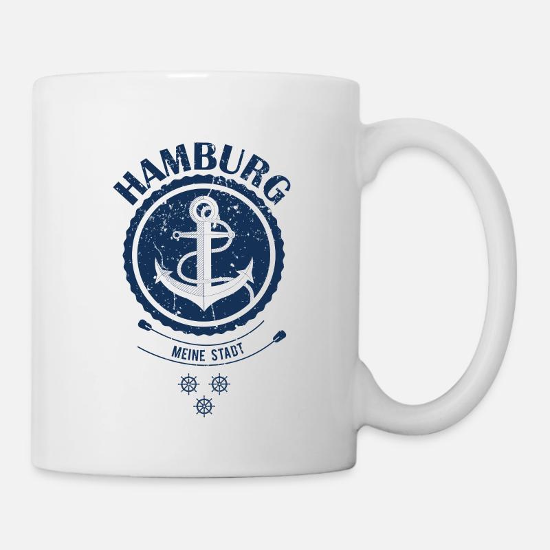 Hamburg - Tasse - Weiß