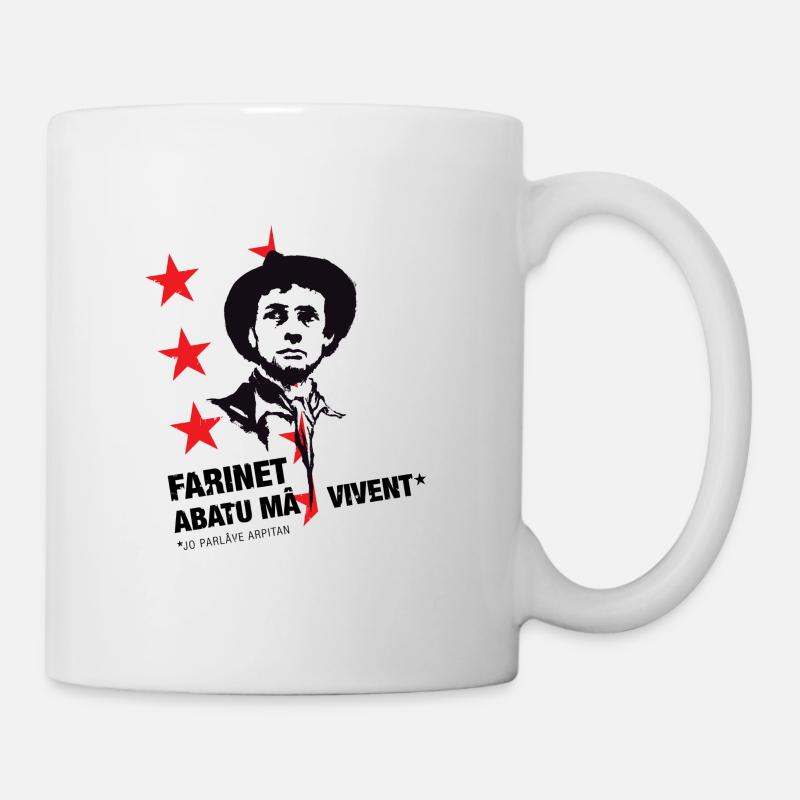 Farinet Wallis Patois star - Tasse - Weiß