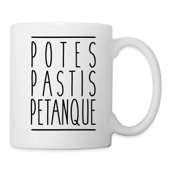 Pétanque - Mug blanc - blanc - Droite