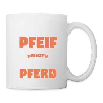 Pferd Pferde - Tasse - Weiß - Rechts