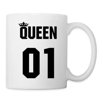 The Queen - Tasse - Weiß - Rechts