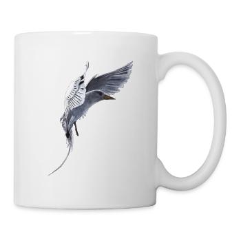 White Tail Tropical Bird - Mug - white - Right
