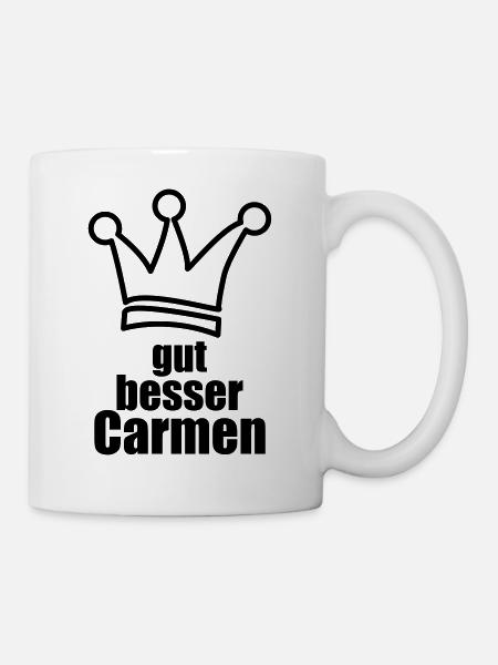 Carmen - Tasse - Weiß