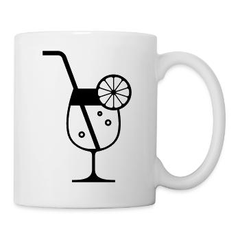 Cocktail - Tasse - Weiß - Rechts
