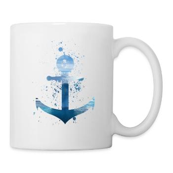 Anker - Tasse - Weiß - Rechts