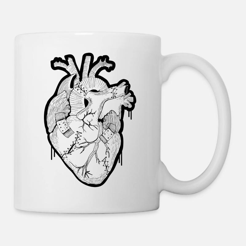 Heart - Mug blanc - blanc