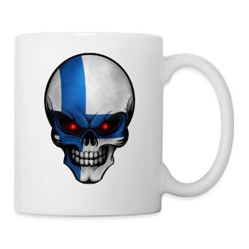 Skull Finland - Mug - white - Right