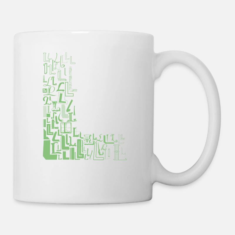 Font Fashion L - Mug blanc - blanc
