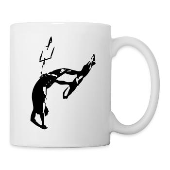 Kiter - Dead Man - Tasse - Weiß - Rechts