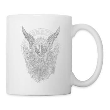 ODIN UND SEINE RABEN - Tasse - Weiß - Rechts