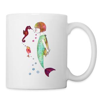 Wave Deep Kisses - Mug blanc - blanc - Droite