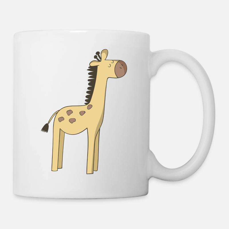 Giraffe - Tasse - Weiß