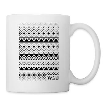 Azteken Maori - Tasse - Weiß - Rechts