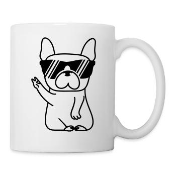Bully cool - Mug blanc - blanc - Droite