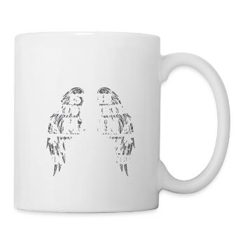 Tätowierter Onkel - Tasse - Weiß - Rechts