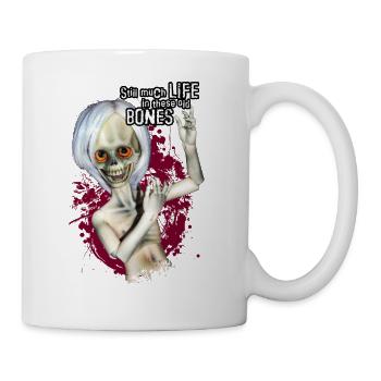 Morty, la bonne humeur Knochenmann - Mug blanc - blanc - Droite