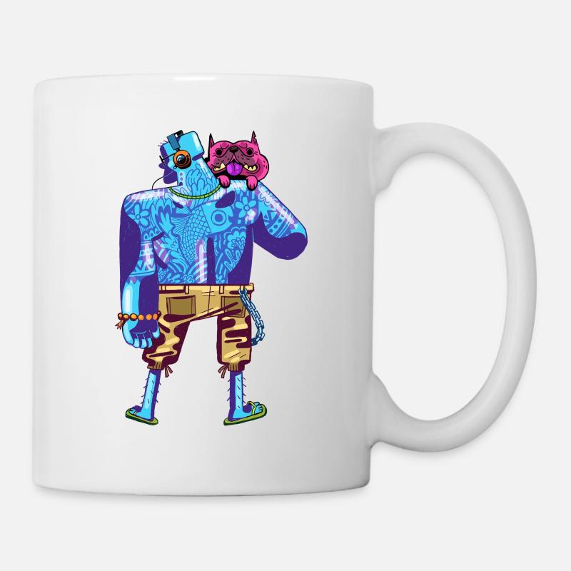 plage de sexe - Mug blanc - blanc