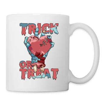 Trick or Treat - Tasse - Weiß - Rechts