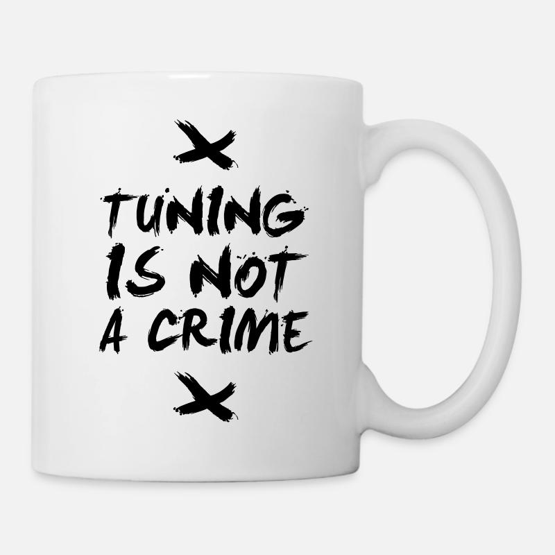 Tuning is not a crime - Mug - white