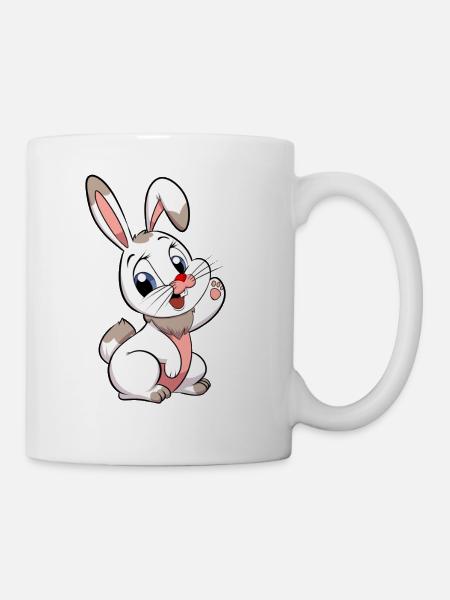 Steppi BUNNY - Mug blanc - blanc
