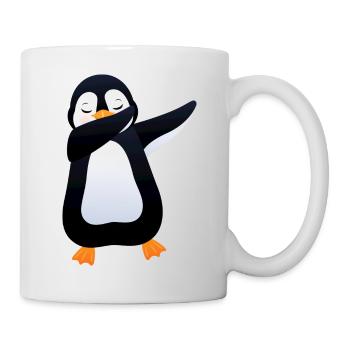 Penguin Dab Dance - Cool Gift - Mug blanc - blanc - Droite