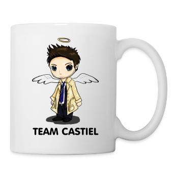 Team Castiel (Licht) - Tasse - Weiß - Rechts