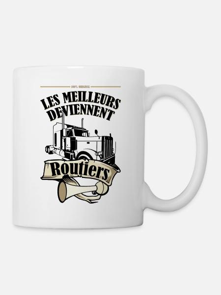 Routiers - Mug blanc - blanc