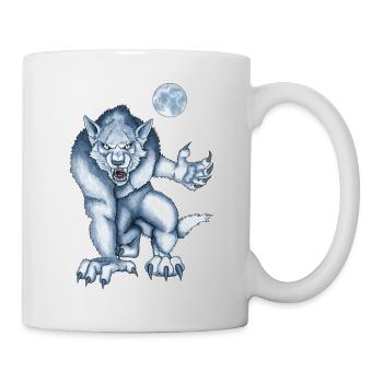 Night Moon Werewolf Curse - Mug - white - Right