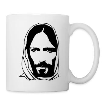 Jesus de - Tasse - Weiß - Rechts