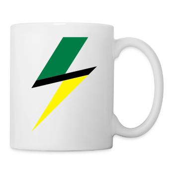 usain bolt - Tasse - Weiß - Rechts