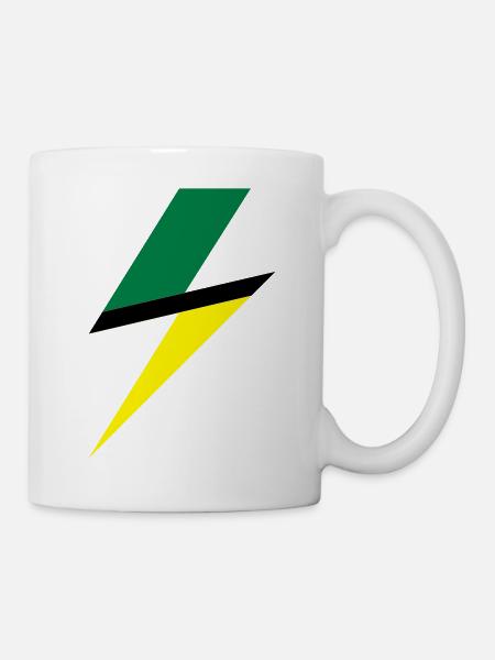 usain bolt - Tasse - Weiß