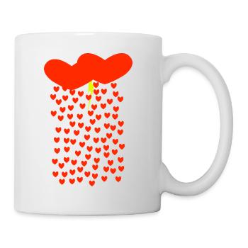 Lieber Sturm - Tasse - Weiß - Rechts