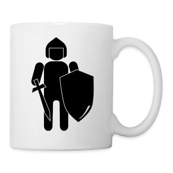 Knight Knight Sword Swords Armor99 - Mug - white - Right