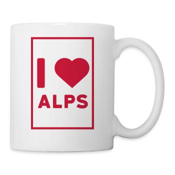 love alps - Mug - white - Right