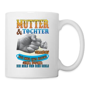 mutter und tochter - Tasse - Weiß - Rechts