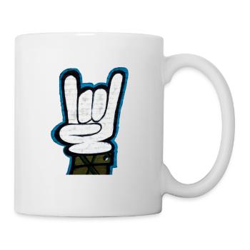 graffiti - Mug blanc - blanc - Droite