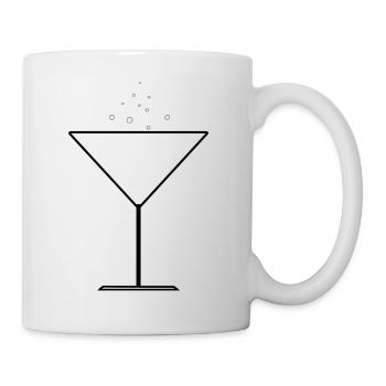 Glass - Tasse - Weiß - Rechts