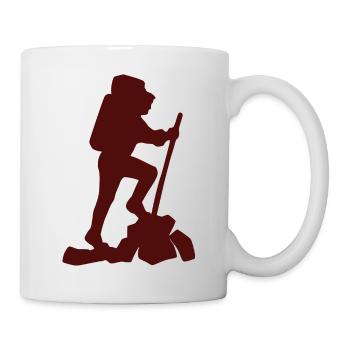 backpack suitcase backpack bag briefcase58 - Mug - white - Right