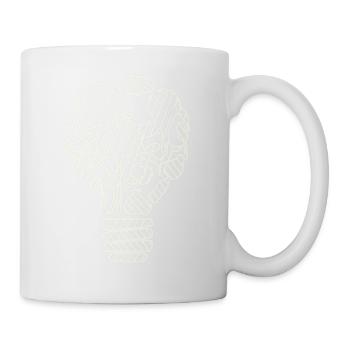 Êtes-vous une lumière? Lumière de bougie sur le gâteau? - Mug blanc - blanc - Droite