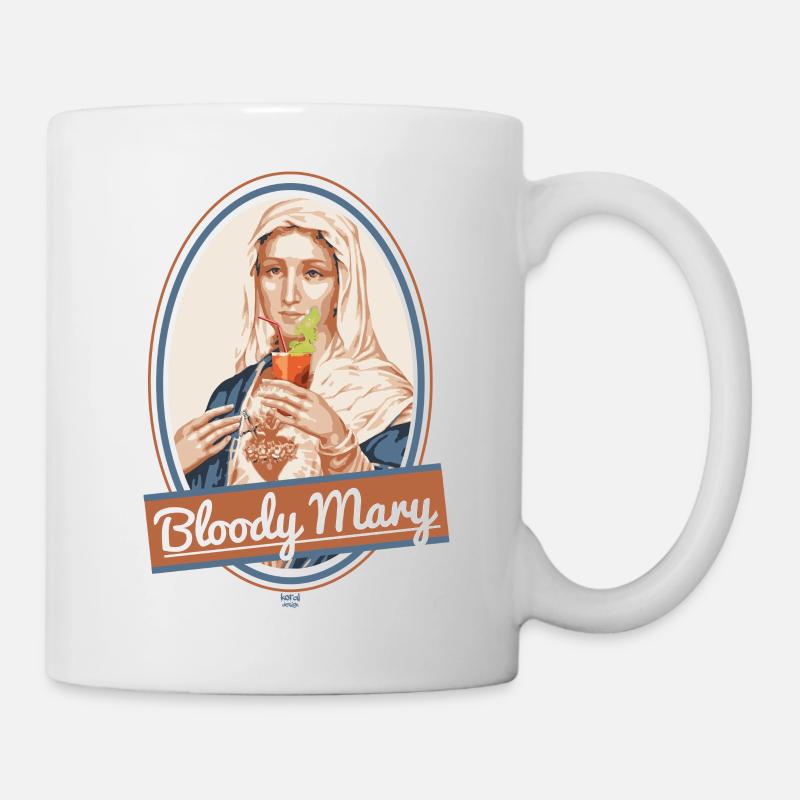 bloody mary - Mug blanc - blanc