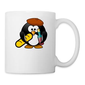 French penguin / french style - Mug - white - Right