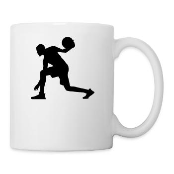 Basketball / Basketballer - Tasse - Weiß - Rechts