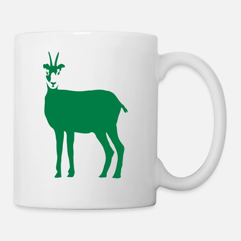 Le Chamois (Vector) - Tasse - Weiß