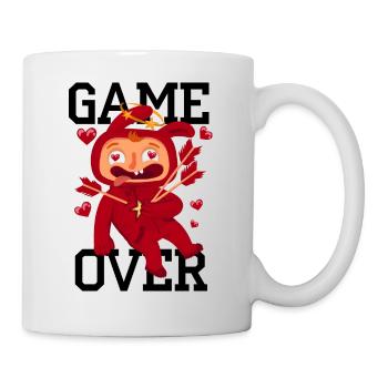 Lover hit by Armor's arrows - Mug - white - Right