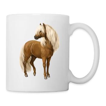 Pony Hengst - Tasse - Weiß - Rechts