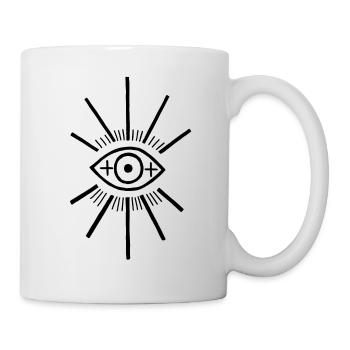 The big eye - Mug - white - Right