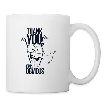 Thank you - Danke ! - Tasse - Weiß - Rechts
